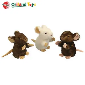 OEM ICTI Audited simulation soft mini fluffy cute plush stuffed toy rat mouse