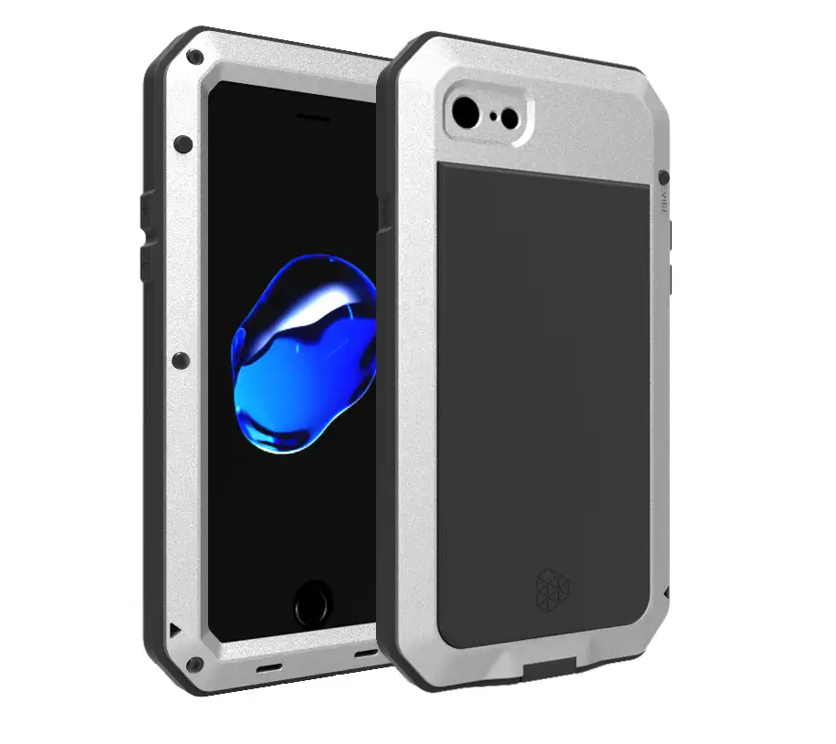 Сверхмощный 360 полноразмерный бронированный водонепроницаемый металлический чехол Doom для iPhone 11 Pro Max XR 6 6S 7 8 Plus X 5S SE XS MAX, противоударный чехол
