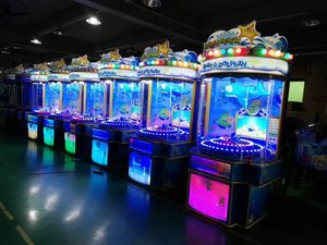 Hotselling Spin Một <span class=keywords><strong>Dolphin</strong></span> Trong Nhà Coin Vận Hành Arcade Giải Trí Xổ Số Vé Trò Chơi Máy Để Bán - Product Image 4