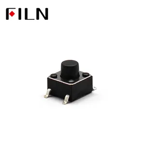 1000PCS 6X6X6MM Tact Switch Push Button Switch 12V Copper 4PIN DIP Micro Switch For TV/Toys/home use Button