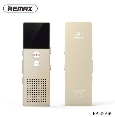 REMAX オーディオレコーダースピーカーと 8 ギガバイトのポータブルデジタルビジネスボイスレコーダーサポート電話録音 MP3 プレーヤー