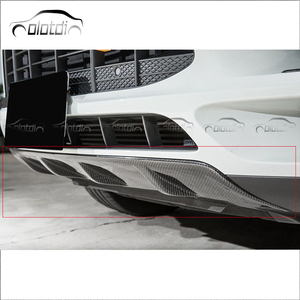 Stile OEM In Fibra di Carbonio Auto Mento Spoiler Ala Splitter Paraurti Anteriore Labbro Per Porsche Macan 2013 +