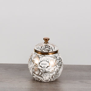 Thiết kế lạ mắt phong cách sang trọng tùy chỉnh Decal nhà hàng hóa gốm độc đáo thực phẩm lưu trữ <span class=keywords><strong>container</strong></span> - Product Image 2