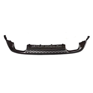 Lame de pare-choc arrière en fibre de carbone, accessoire de voiture, Volkswagen Golf 7 7.5 MK7.5 Standard et <span class=keywords><strong>GTI</strong></span> 2017 <span class=keywords><strong>2018</strong></span> 2019 R, PP en plastique noir - Product Image 4