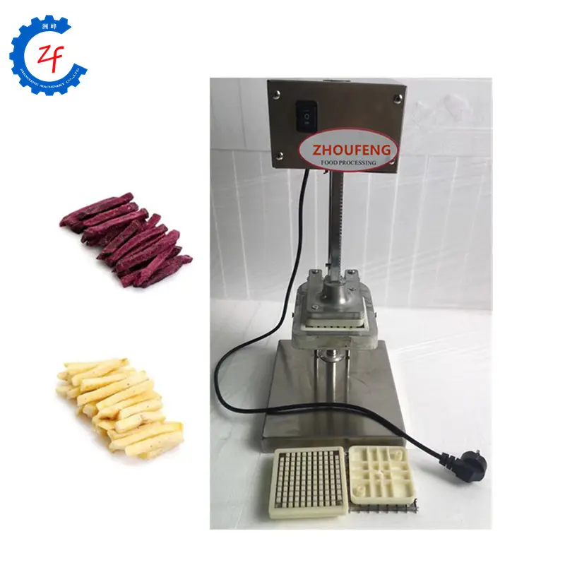 Yam taro chips maker potato fries cutting machine