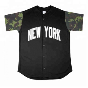 Black White custom sublimated Baseball jersey - Product Image 1