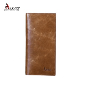 RFID barato lista de precios Real hombre <span class=keywords><strong>s</strong></span> hombres genuino de la cartera de cuero - Product Image 2