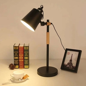 <span class=keywords><strong>Lampada</strong></span> <span class=keywords><strong>da</strong></span> <span class=keywords><strong>Tavolo</strong></span> in Metallo di Alta Qualità, <span class=keywords><strong>Lampada</strong></span> <span class=keywords><strong>da</strong></span> Scrivania in Ferro Nero, Lampade <span class=keywords><strong>da</strong></span> Lettura per Comodino e Lavoro - Product Image 6