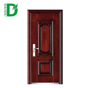 <span class=keywords><strong>Nuevo</strong></span> estilo de seguridad de puerta de acero de <span class=keywords><strong>apartamento</strong></span> barato puerta de acero China - Product Image 1