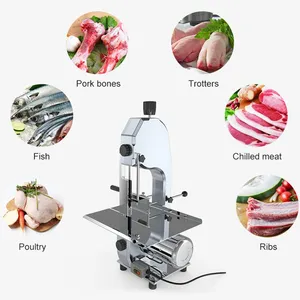 cheap kitchen small chicken band saw machine meat bone cutter bone cutting saw