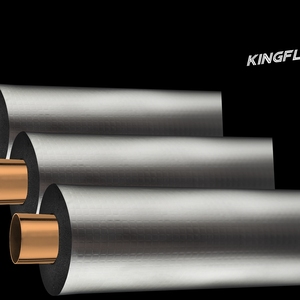Haute densité isolation <span class=keywords><strong>thermique</strong></span> <span class=keywords><strong>auto</strong></span> adhesivefsk composite feuille d'aluminium canevas papier en caoutchouc mousse tube tupe - Product Image 5