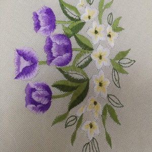 Set di Lusso Fatto a Mano all'Uncinetto con Ricamo a Nastro Bianco, Tovaglia Floreale <span class=keywords><strong>in</strong></span> <span class=keywords><strong>Cotone</strong></span> e Lino Anti-olio per Matrimoni, Feste ed Eventi, Sale <span class=keywords><strong>da</strong></span> Pranzo - Product Image 4