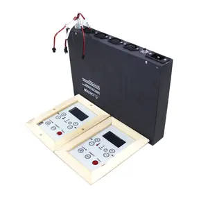 Sauna control system for LCD panel