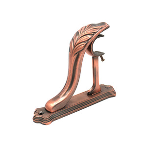 Fabrication professionnelle pas cher <span class=keywords><strong>plafond</strong></span> métallique <span class=keywords><strong>double</strong></span> <span class=keywords><strong>support</strong></span> de tringle à rideau - Product Image 3