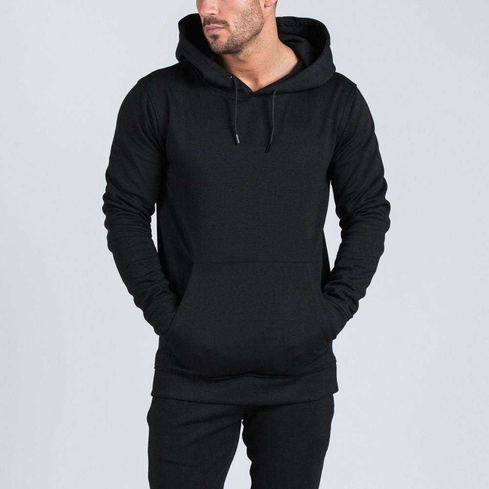 plain black pullover