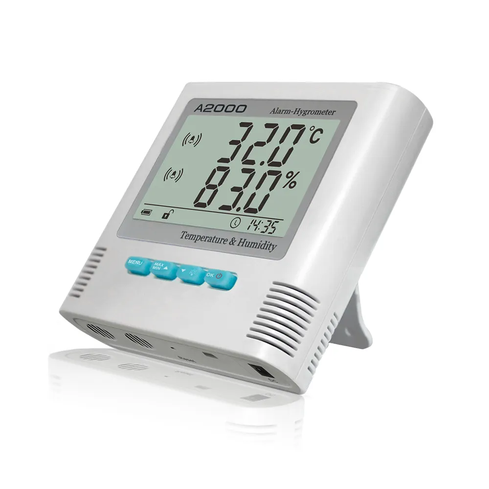 ホームルーム用デジタル相対湿度湿度計