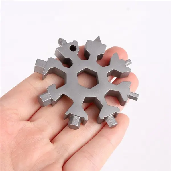 snowflake keychain multi-tool