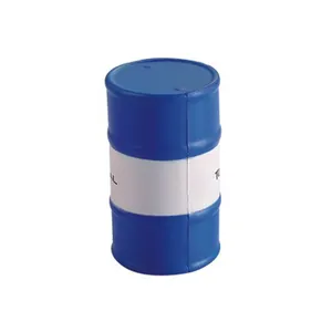 Barril de óleo do estresse mais popular pu, em forma de barril de óleo, brinquedo de estresse com logotipo personalizado