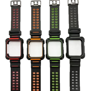 Más nuevo doble color suave resistente banda de reloj para <span class=keywords><strong>apple</strong></span> <span class=keywords><strong>watch</strong></span> serie <span class=keywords><strong>4</strong></span> - Product Image 6