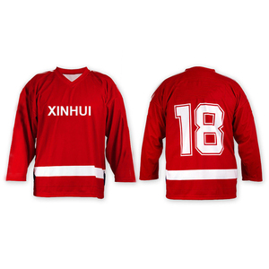 Digital printing youth reversible team Ice hockey jersey with Oem service - Product Image 5