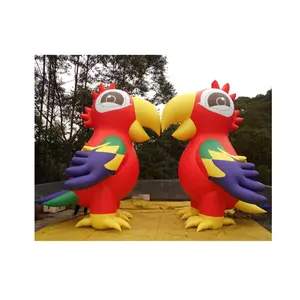 Colorful Inflatable Parrot/Inflatable Burung Model/Giant Inflatable untuk Iklan