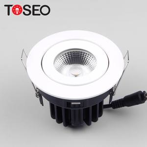 10 watt salle de <span class=keywords><strong>douche</strong></span> 240 v 68mm 6.8 cm découpé downlight led coupe-feu 68mm 6.8 cm 10 w cob led spots pour hôtel - Product Image 6