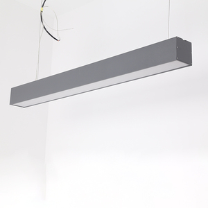 Último producto de China casa comercial Led decorativo colgante de madera moderno de Luz lineal modernas lámparas Led - Product Image 3