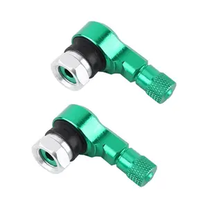 90 Degree Angled Tire Valve Caps Valve Stems Cover Adapter for Car Motorcycle