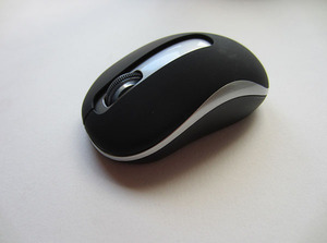 Noir couleur ABS matériel 3D 2.4 Ghz sans fil souris d'ordinateur - Product Image 3