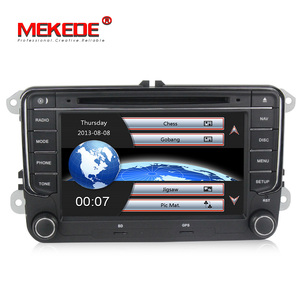 de pantalla táctil del coche sistema multimedia para VW Skoda Octavia golf 5 6 touran passat B6 polo incorporado canbus - Product Image 3