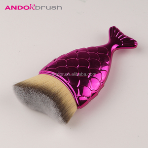 Belle contour brosse poissons forme maquillage brosse <span class=keywords><strong>amazon</strong></span> vente chaude 2017 - Product Image 5