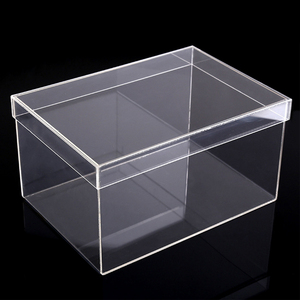 De alta calidad caja de acrílico transparente con <span class=keywords><strong>tapas</strong></span> para <span class=keywords><strong>la</strong></span> <span class=keywords><strong>tienda</strong></span> y supermercado - Product Image 3