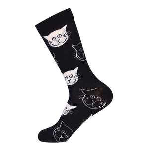 Calzini divertenti felici calzini di <span class=keywords><strong>moda</strong></span> personalizzati all'ingrosso di alta qualità calzini modello gatto donna - Product Image 5