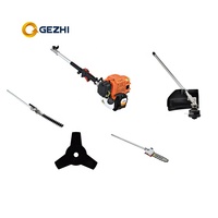 4 takt nieuwe ontwerp ploe saw/heggenschaar/bosmaaier hoofd/metal blade 4 in 1 multi gereedschap set