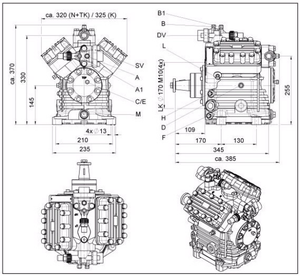 Original importado BOCK FK40 compresor de bus <span class=keywords><strong>aire</strong></span> <span class=keywords><strong>acondicionado</strong></span> FK40/655 K - Product Image 6