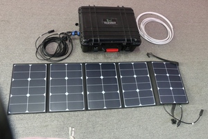 Système de purification d'eau portable UF avec panneaux solaires, générateur d'eau compact hors réseau, <span class=keywords><strong>filtre</strong></span> à énergie solaire - Product Image 3