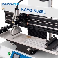 1.2M SMT semi-automatique SMD pâte à souder pochoir imprimante LED ligne de production PCB pochoir imprimante