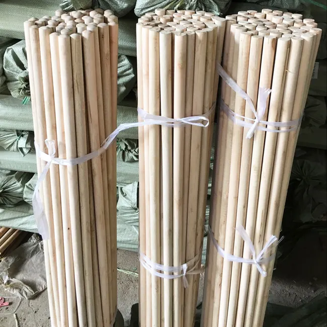 โรงงานขายส่งราคาขนาดที่กำหนดเองไม้ธงเสา dowels