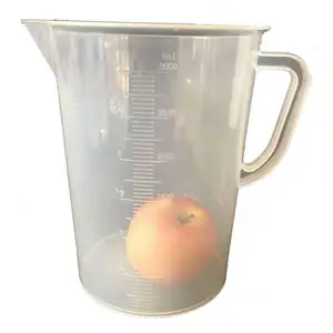 Gelsonlab HSCW-007 פלסטיק מדידת כוסות 3000ml עם ידית