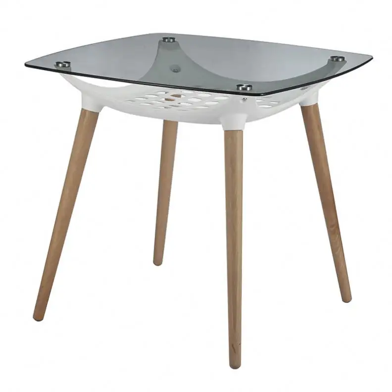 Fornecedores china comercial mobiliário Moderno vidro mesa de café mesa de café redonda imprimir aberto para venda