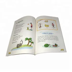 Anglais chinois impression enfants étude histoire broché livre pour l'enseignement