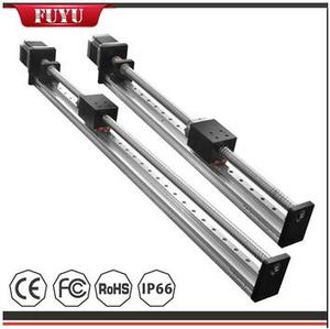 Guía lineal Deslizante Mesa Bola Tornillo Carril de movimiento CNC Actuador de etapa lineal Motor paso a paso motorizado - Product Image 1