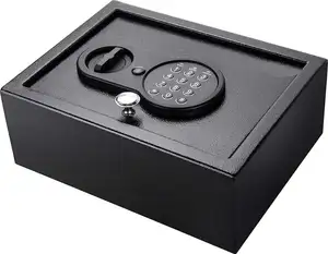 Ningbo Zhenzhi Metal Digital Portable Drawer Safe Money Box with Touching keypad Steel Drawer Keypad Safe