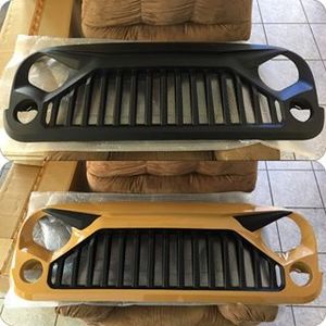 Gros Haute Qualité <span class=keywords><strong>Jeep</strong></span> Wrangler JK En Colère Grille Masque Avant Grille - Product Image 4