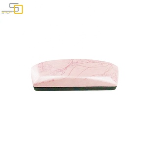 <span class=keywords><strong>Comprar</strong></span> personalizable rosa de cuero de PVC gafas casos <span class=keywords><strong>en</strong></span> línea - Product Image 2