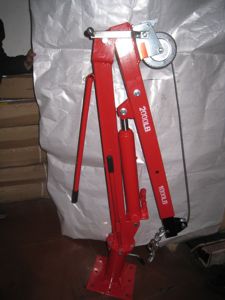 <span class=keywords><strong>1</strong></span> טון מנוף חנות מתקפל הידראולי עבור מנוף מנוע רכב מסופק מנוף מנוע הרמת מנוע פלדה כבדה 2 טון סדנה 68