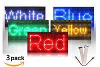 Module mené par DIP simple extérieur de couleur rouge d'affichage mené par publicité fixe extérieure de P10 SMD