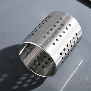 Utensili <span class=keywords><strong>da</strong></span> cucina forchetta cucchiaio bacchette portaposate utensili per la casa portaoggetti e rastrelliere in metallo Set acciaio inossidabile alla moda - Product Image 4