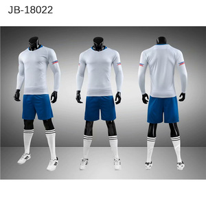 Top quality customized youth sublimation shirt soccer jersey uniforms football Design for kids adult - Product Image 1