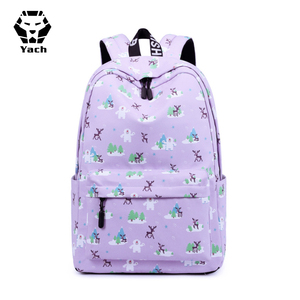 r mesure imperméable à l'eau <span class=keywords><strong>pour</strong></span> <span class=keywords><strong>ordinateur</strong></span> <span class=keywords><strong>portable</strong></span> imprimé zoo enfants école sac à dos de bande dessinée - Product Image 1